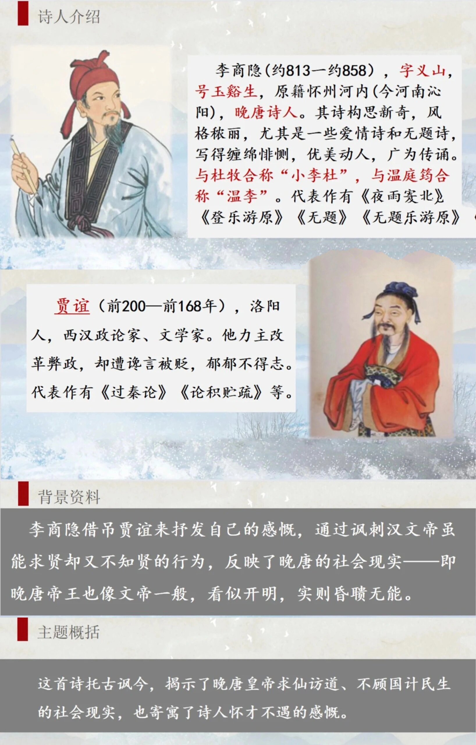 贾生插图图片