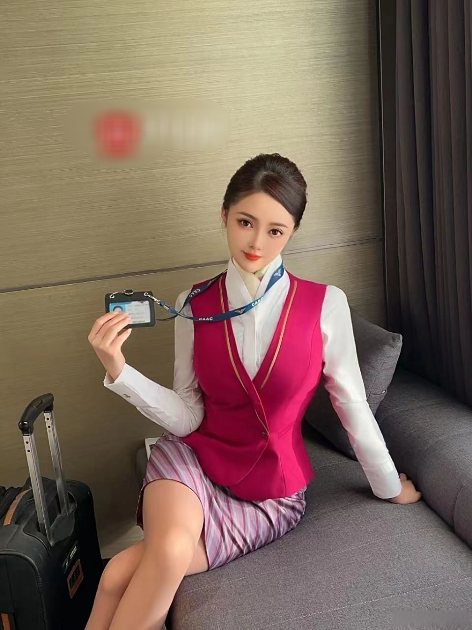 南航在飞空乘 娜娜(上海)