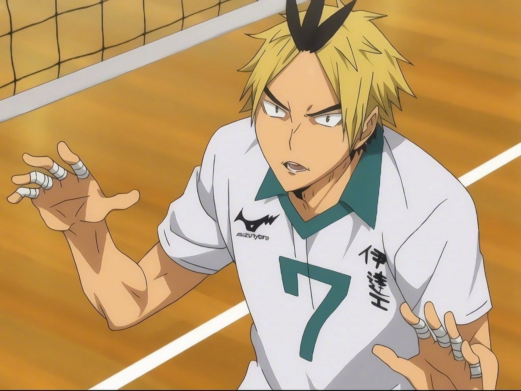 今天7月9日是#排球少年# 黄金川贯至的生日 [生日蛋糕][生日蛋糕]