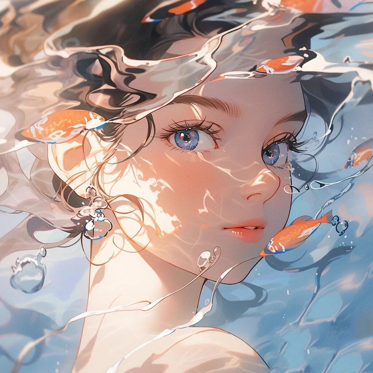 水中头像丨愿你元气满满