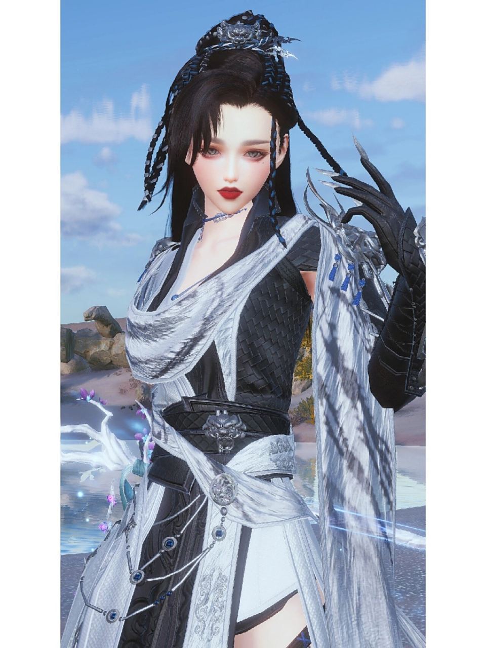 【剑网3外观】成女吃鸡套 咸鱼大半个赛季,才想起把吃鸡套肝出来,总的