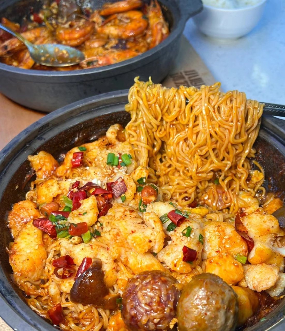 『奉新美食』爱撒椒咕噜鱼(华林公馆店)