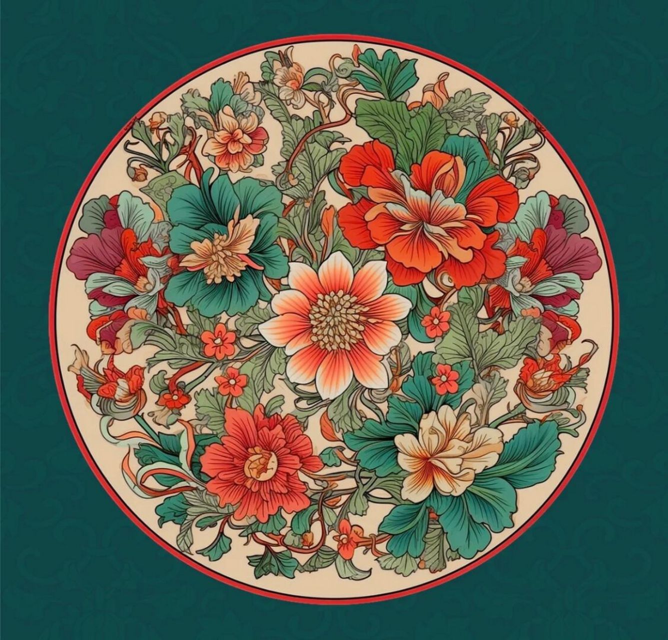 中国传统文化图案素材收集库·三十三 纹样图案素材来自 	 #素材分享