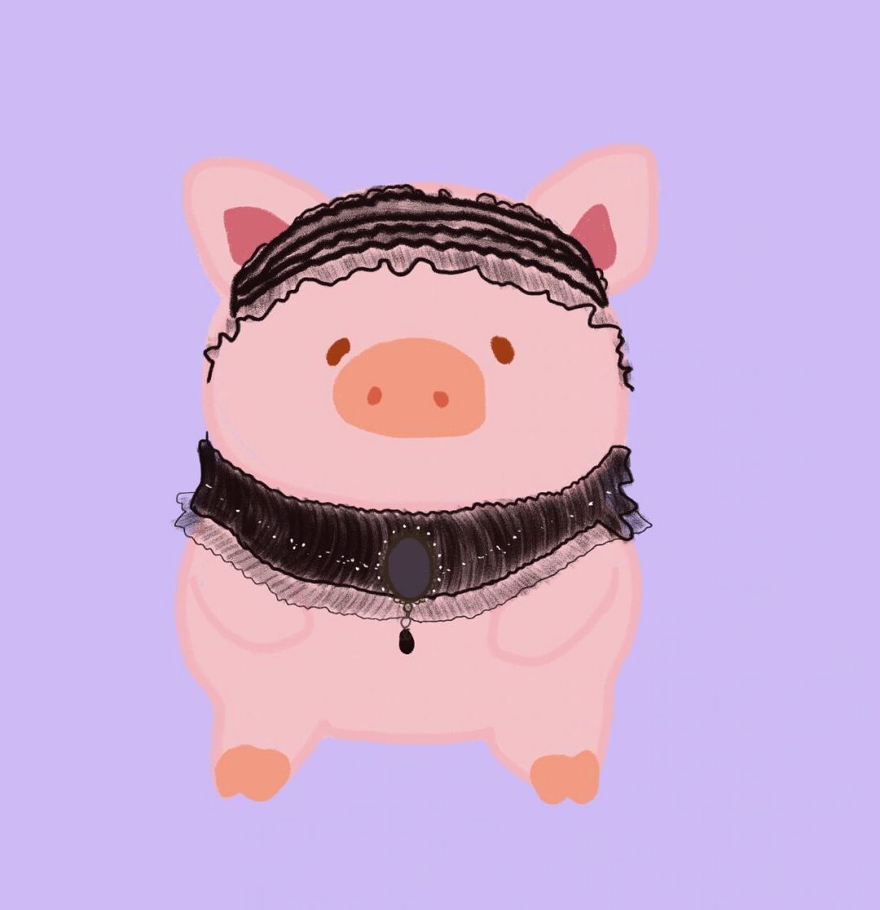 lulu猪可爱头像(第三弹) 有喜欢lulu猪的宝吗?