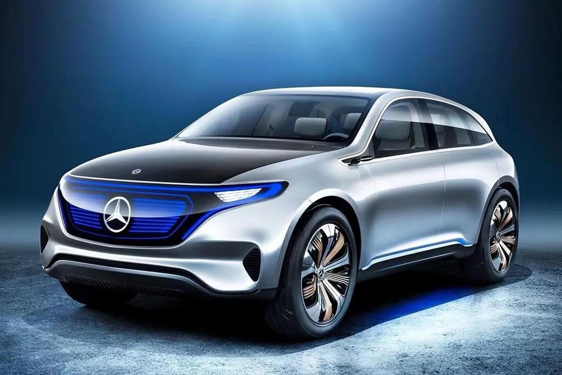 奔驰电动车eq系列a,惊艳亮相.