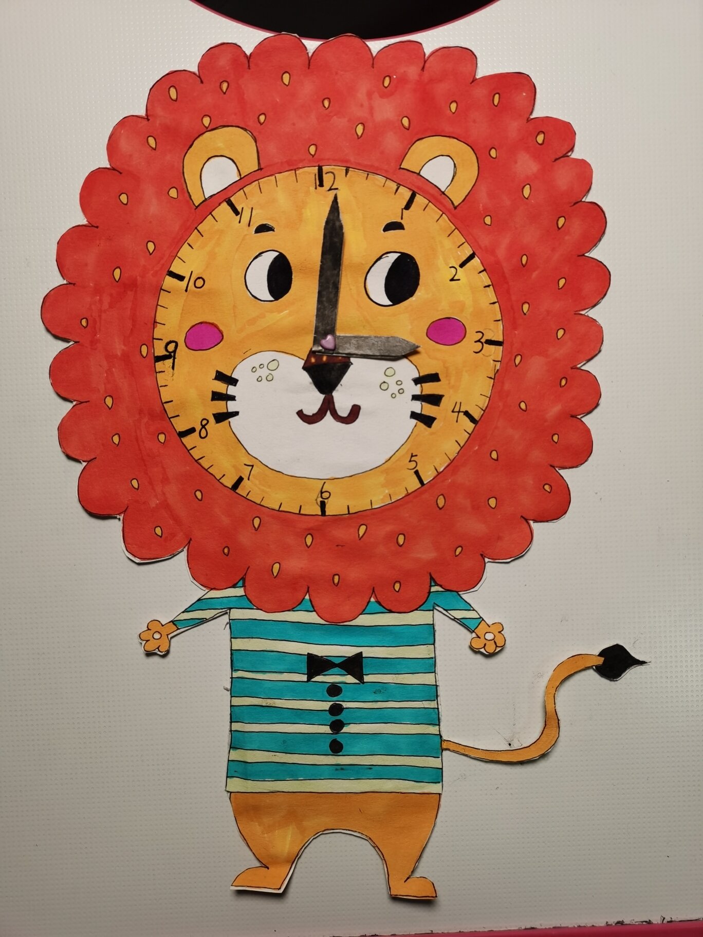 时钟画 数学作业