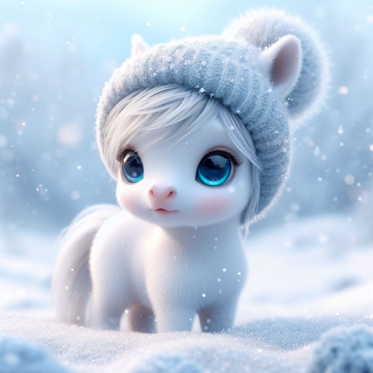 今天来分享一波超级可爱的生肖马头像啦!