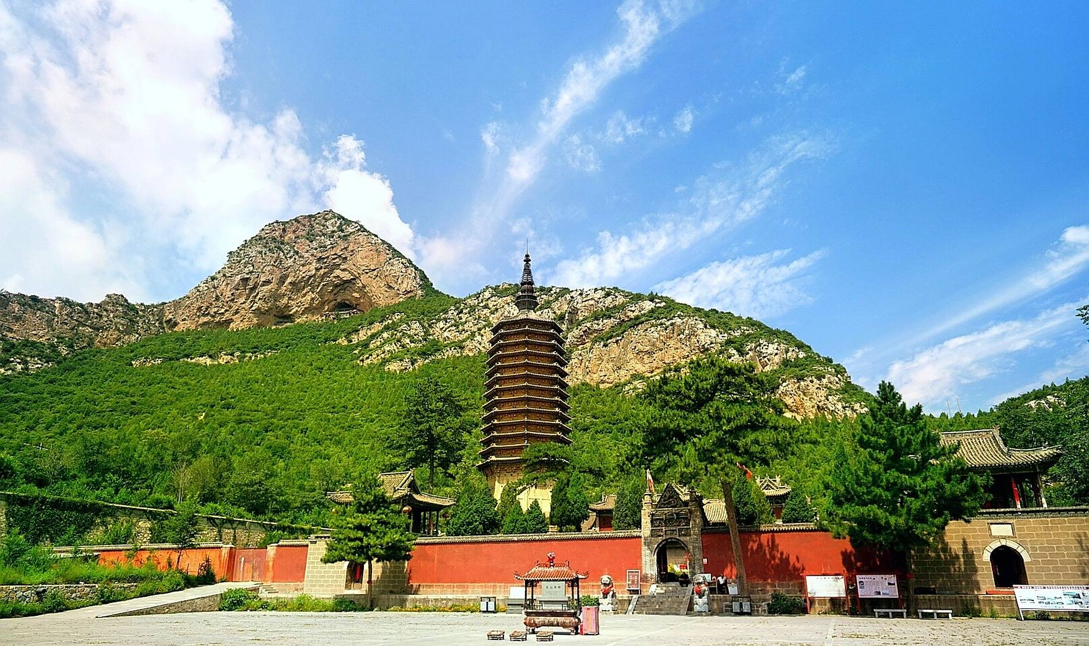 2023晋北游 — 觉山寺 灵丘县的"觉山寺",觉山寺是北魏孝文帝拓跋宏