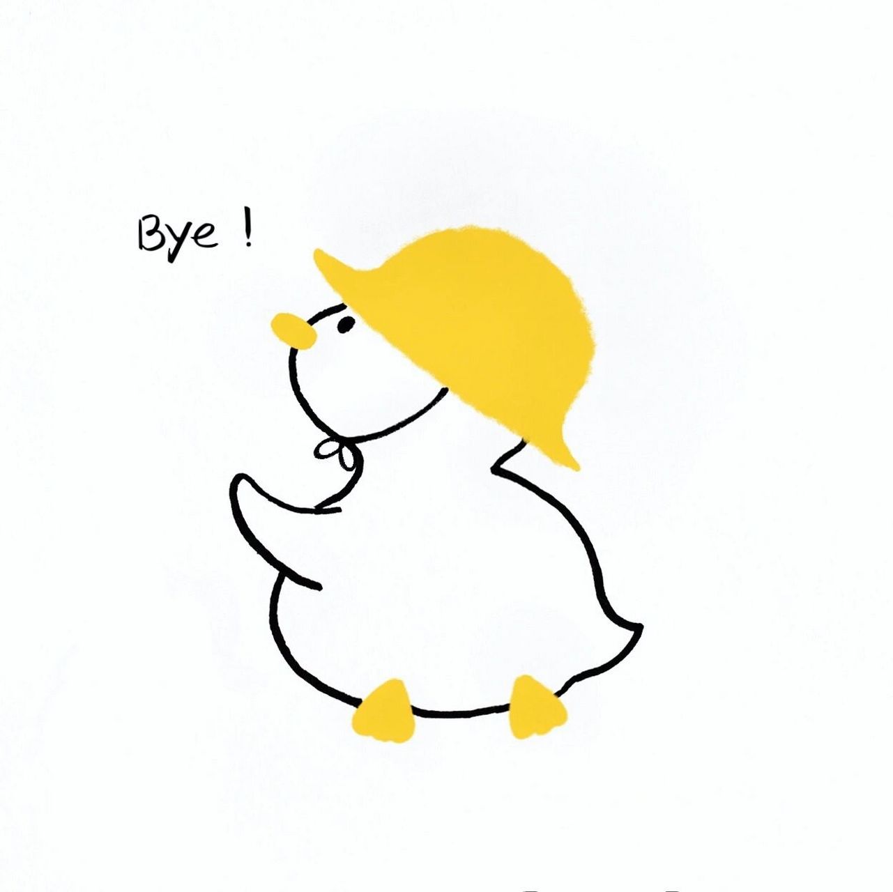 原创-手绘可爱鸭简笔画-合集 手绘简笔画,太可爱了吧近期给大家出教程