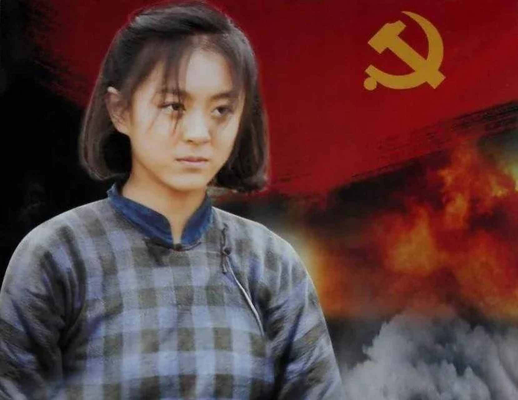 尹灵芝,一个年仅16岁的少女,却有着坚定的信仰和铮铮铁骨.她在敌人的