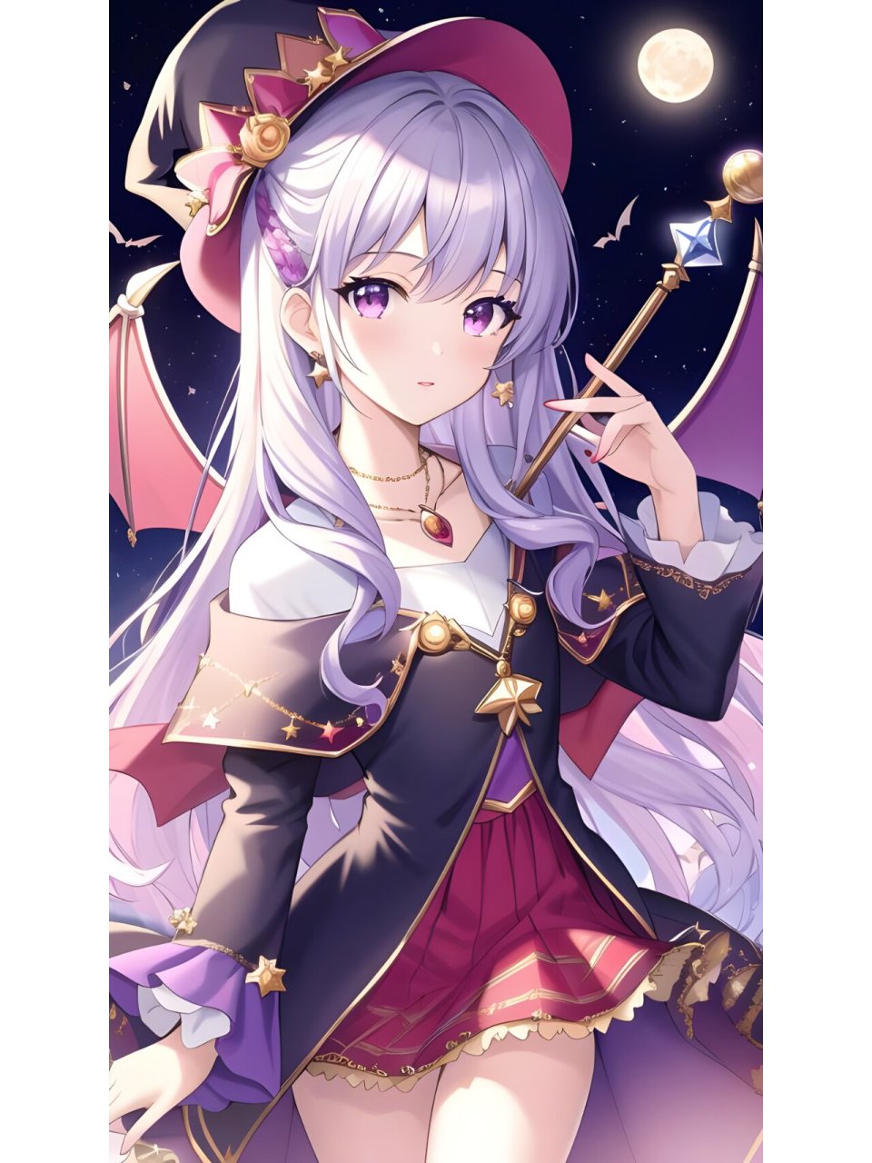 魔法师女孩,动漫二次元绘画人物 #西安随手拍#0202#动漫#0202