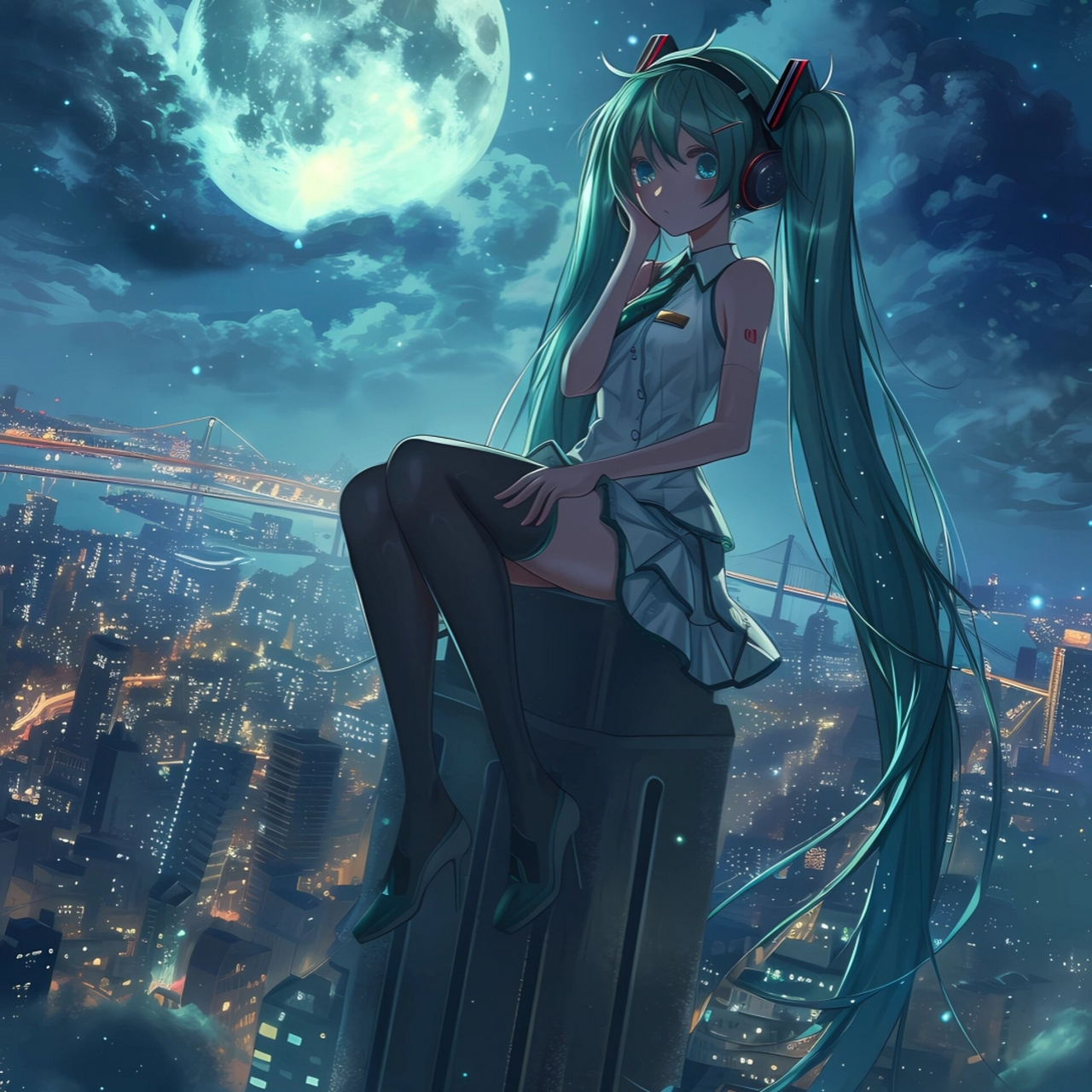 初音未来头像 友友们,今天给大家分享一些初音未来的头像!