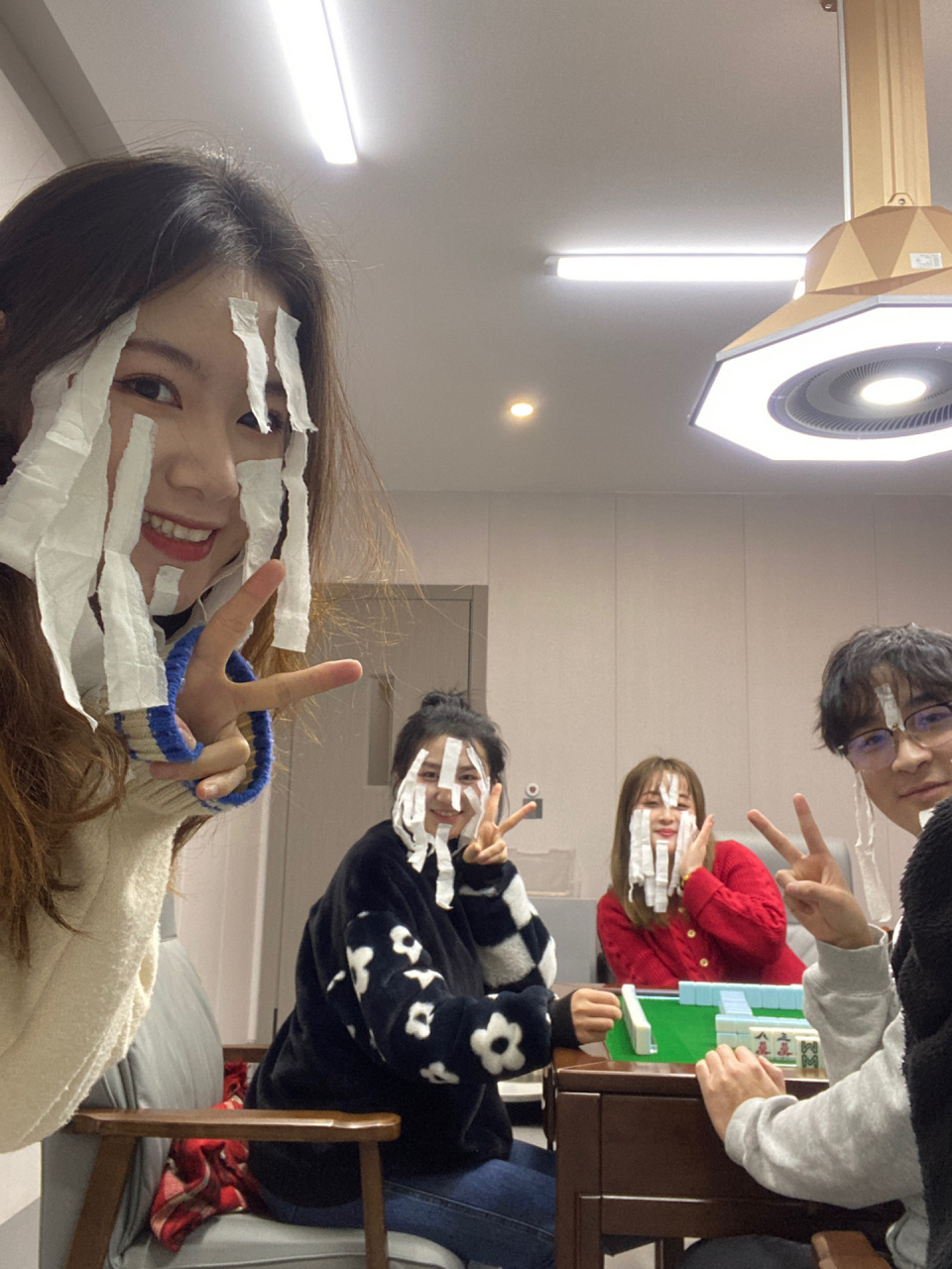 以后麻将都这样好吗! 撕纸条真的是麻将不打钱的最好游戏!