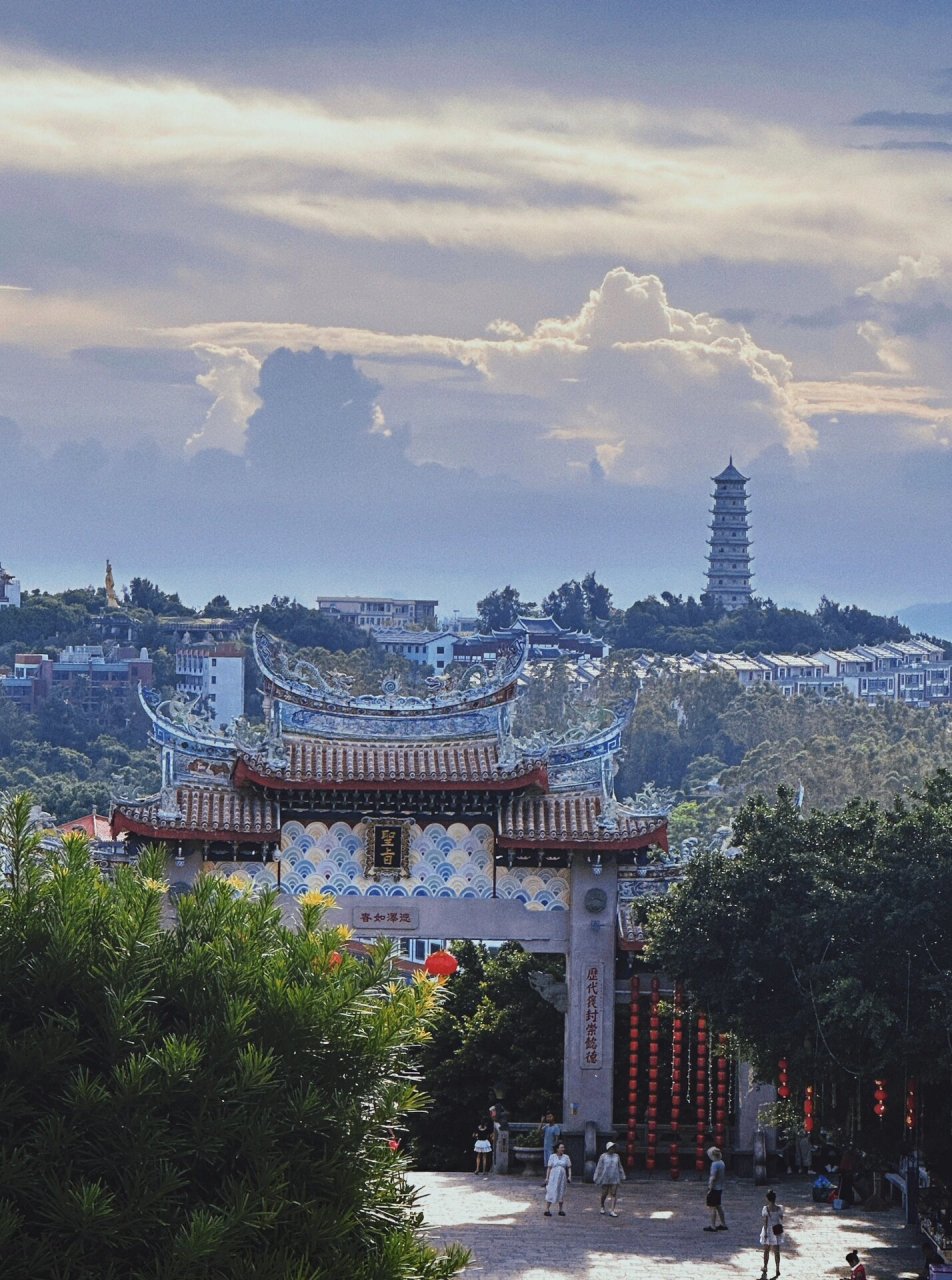 05莆田妈祖庙|来湄洲岛一定要去拜妈祖～ 7515我点高香敬神明