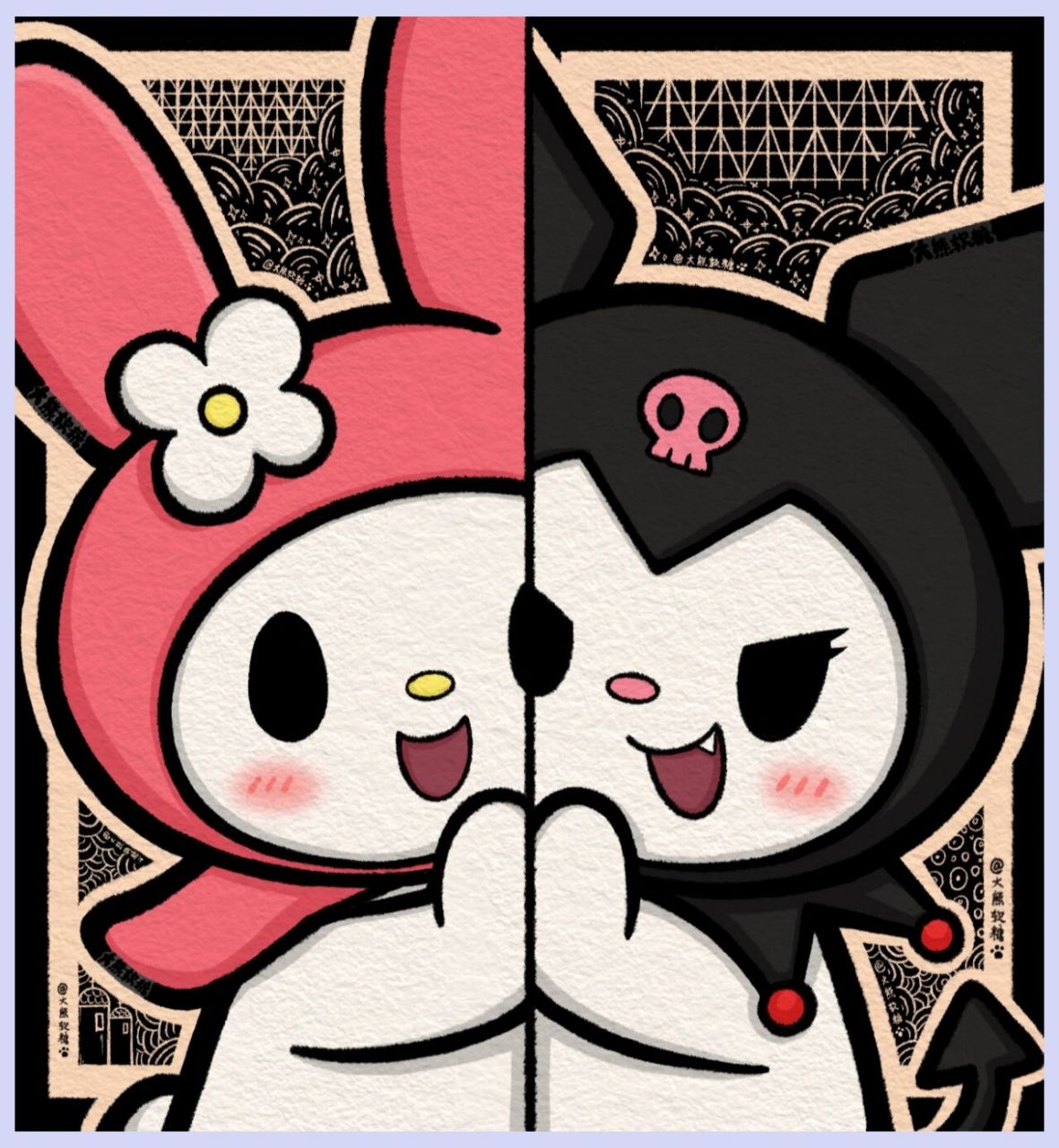 美乐蒂&库洛米闺蜜/情侣壁纸94 美乐蒂和库洛米闺蜜/情侣壁纸来啦