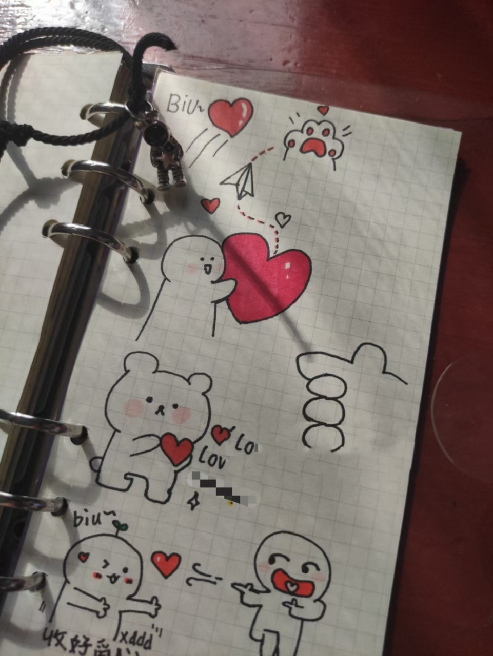 笔芯简笔画 嗨喽嗨喽嗨喽各位 我消失已久的我已经回来啦.