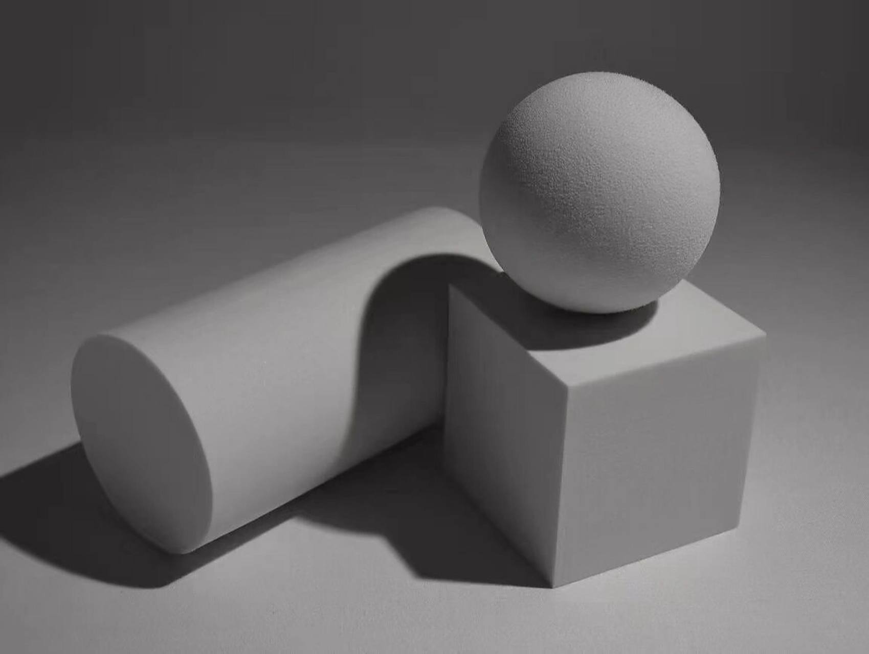 素描石膏体光影实拍高清素材图,素描照片写生必备,全套215张电子图