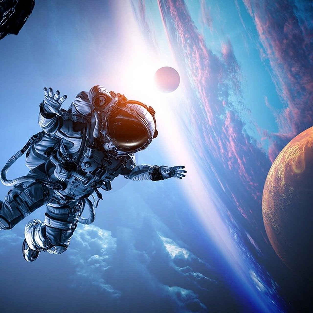 今天的分享的是一组创意科幻科技太空宇宙星球未来海报素材图 文件