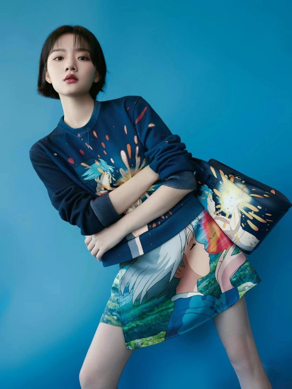 短发任敏 | 少女灵动气质 | 杏花明,画船轻,春天半雨半晴