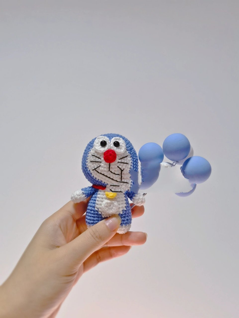 钩针叮当猫哆啦a梦附图解