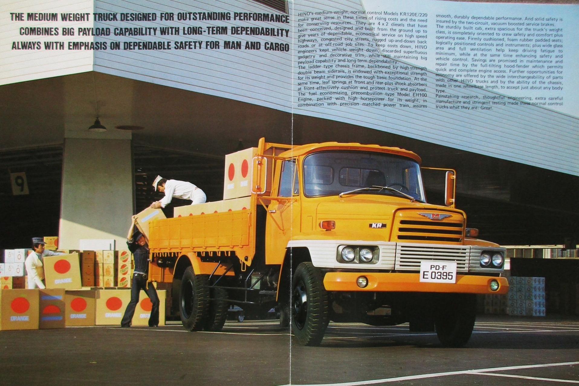 长头卡车系列之日野kr.hino kr normal control truck series (1983)