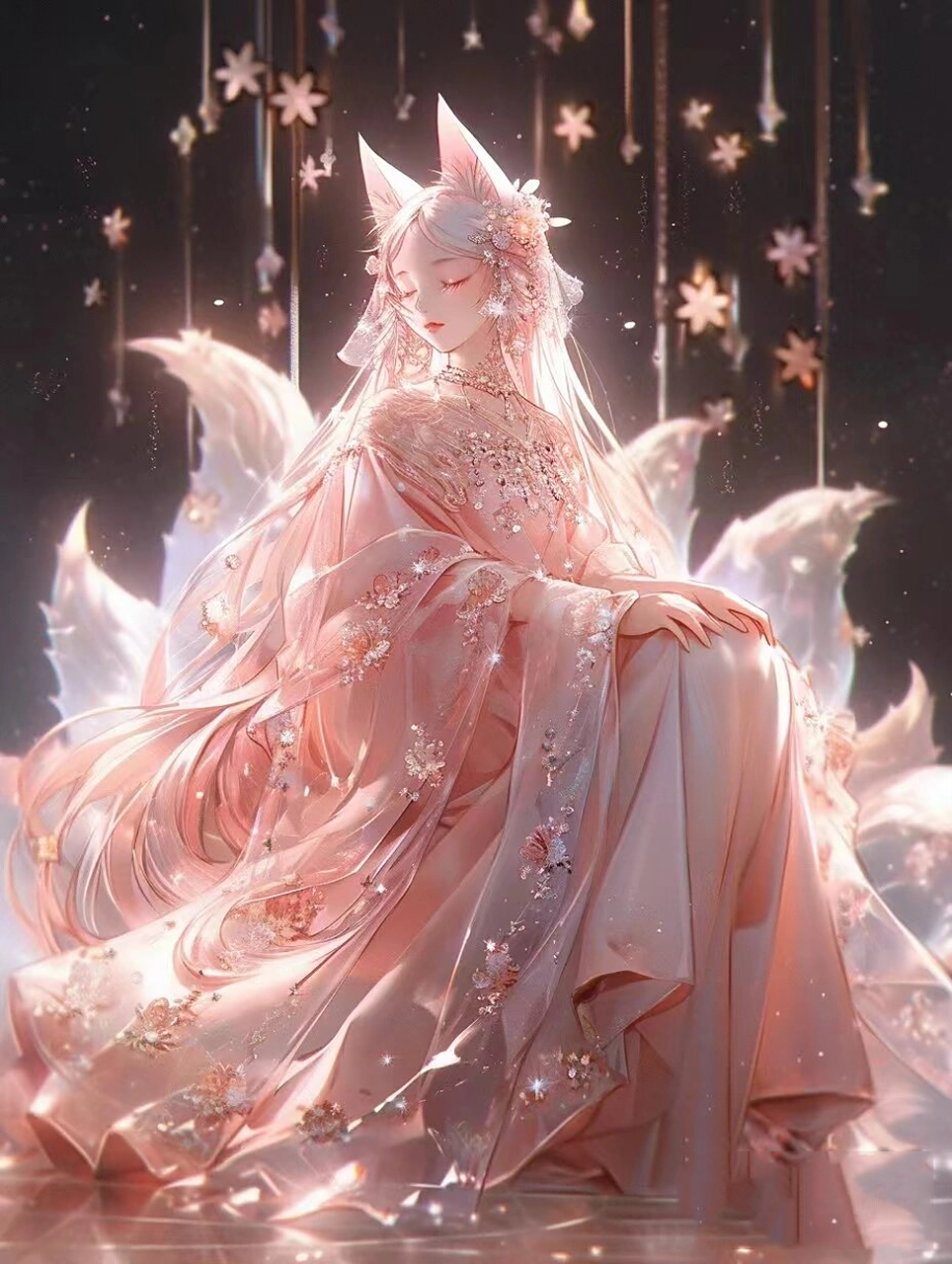 九尾狐头像来啦