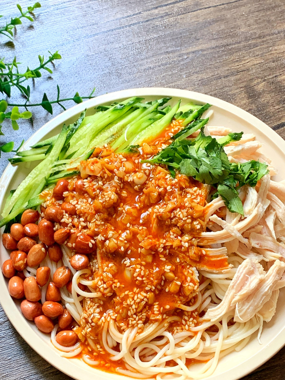 好吃到哭的麻酱鸡丝拌面7515连吃三天不过瘾 我的懒癌又犯了75