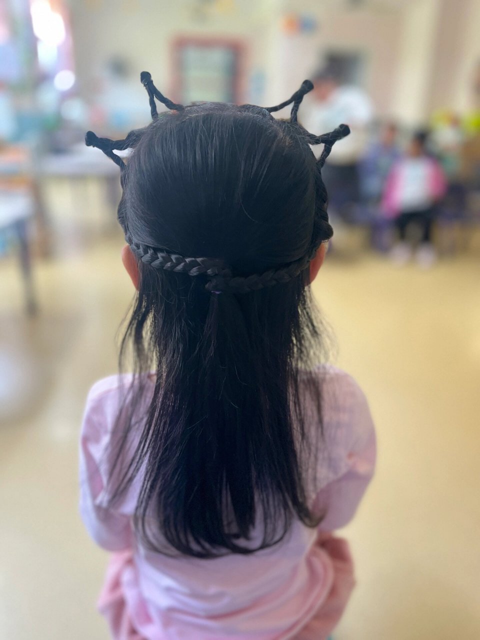幼儿园小女孩发型