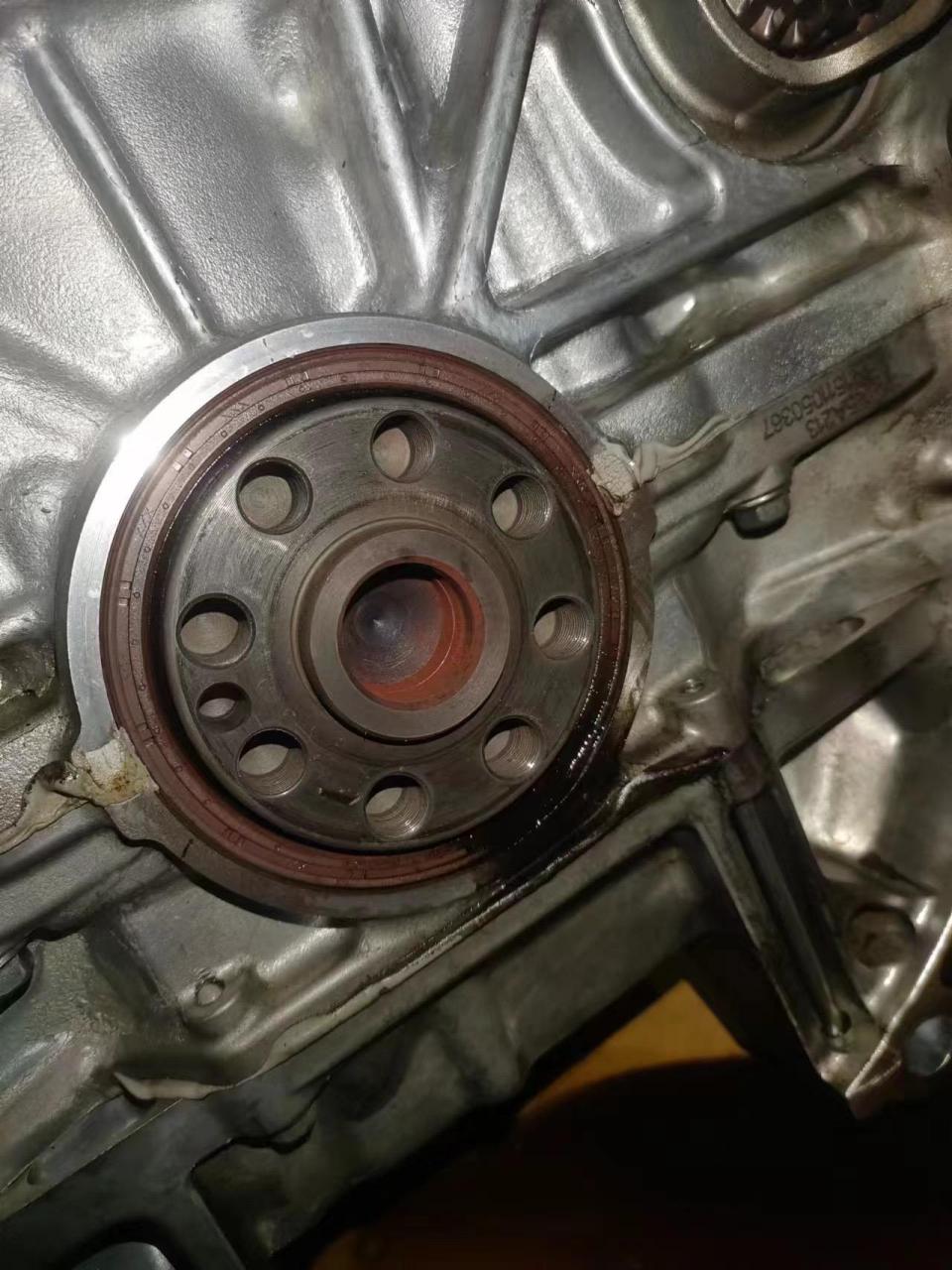 本田奥德赛更换曲轴后油封,变速箱前油封#百家号记录修理工的日常