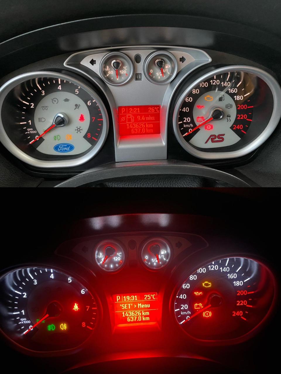 福特经典福克斯仪表纸改装,换种仪表换种心.