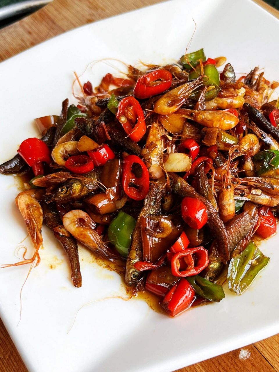 江西菜小鱼炒小虾,下饭下酒神器❗️ 小鱼炒小虾是种什么神仙搭配