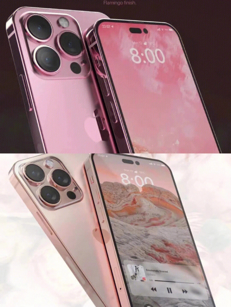 iphone15这两个粉色哪个好看? iphone15极限二选一!