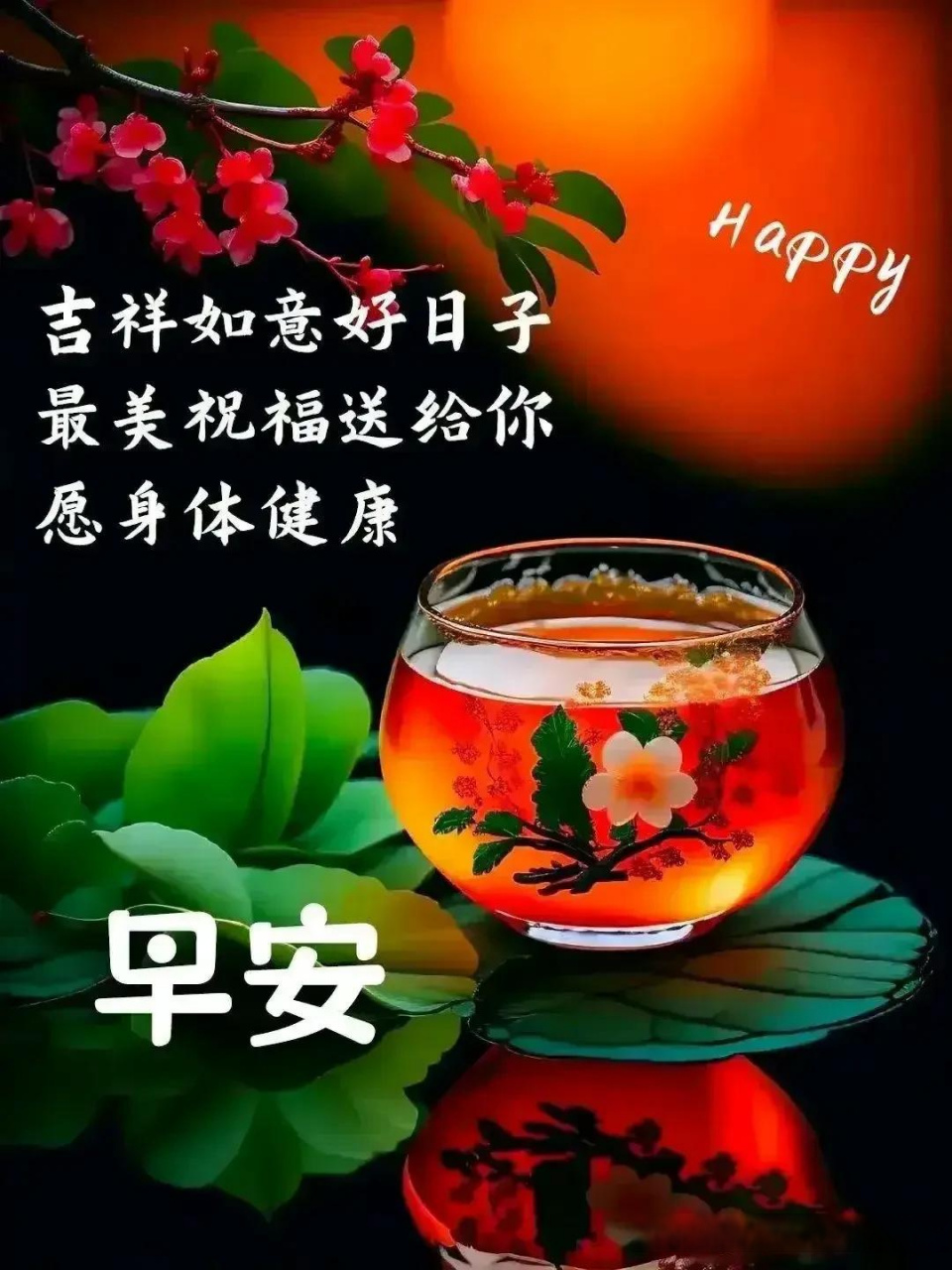 大年三十早上好图片图片