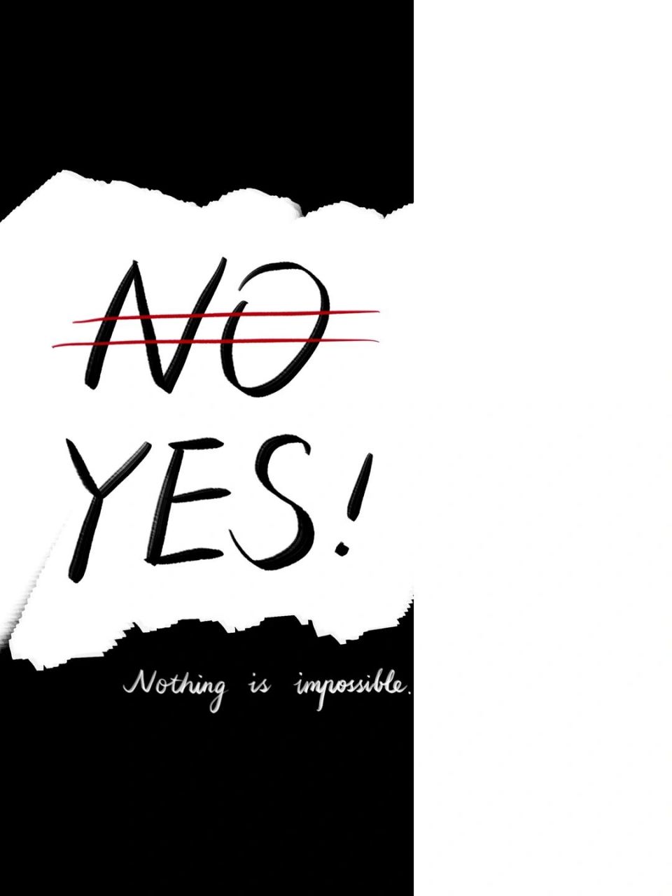 每日壁纸1|"yes or no?