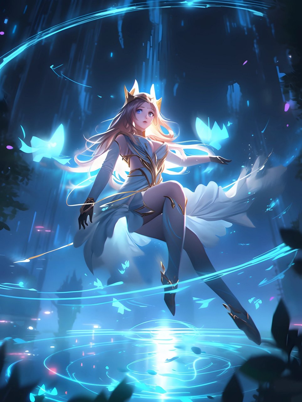 女武神|一张调亮就能震撼到的壁纸～ 王者荣耀世界·艾琳·女武神