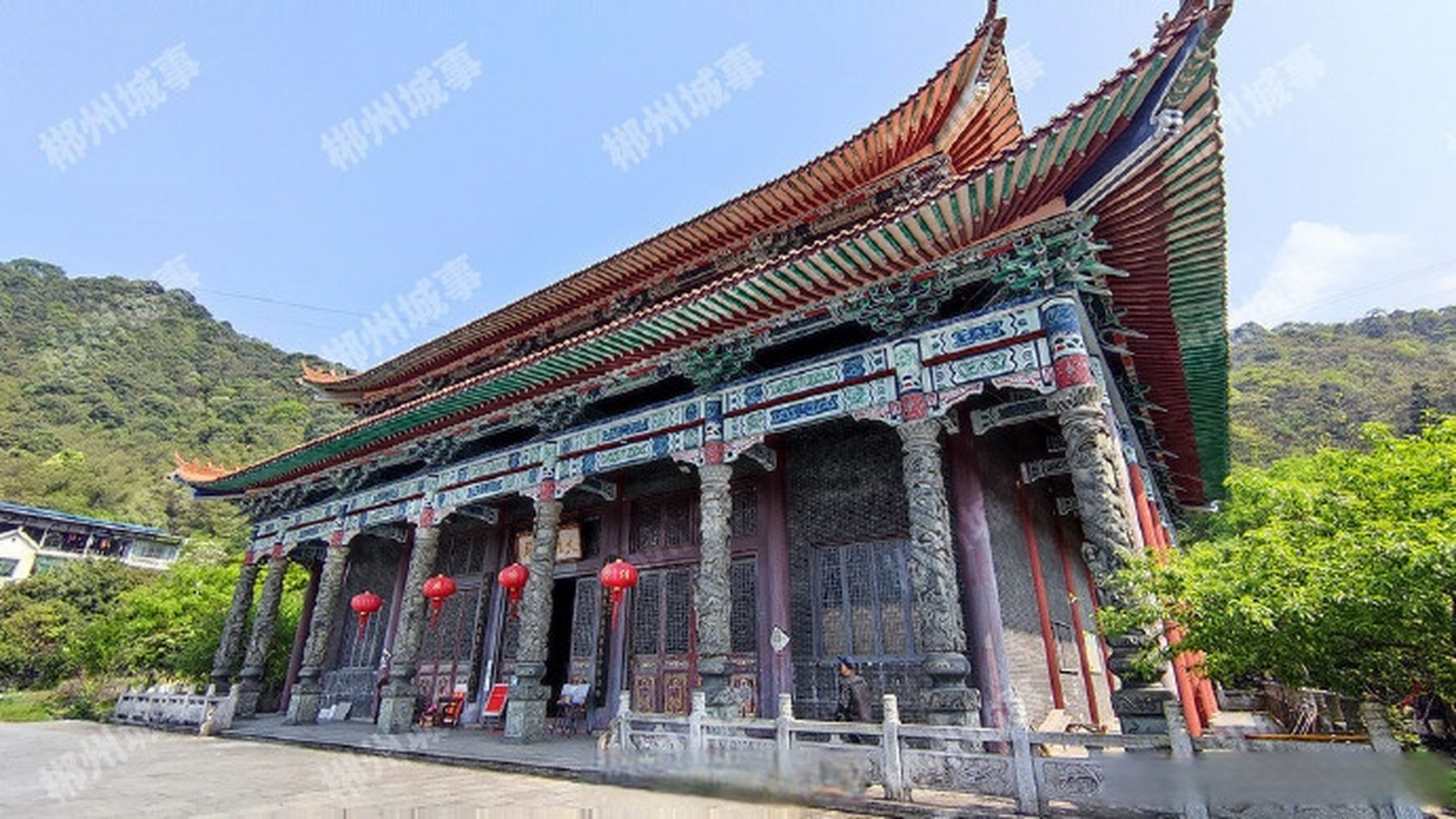 超红带你游郴州##湘约湖南旅游发展大会# 【郴州相山寺】王仙岭的山