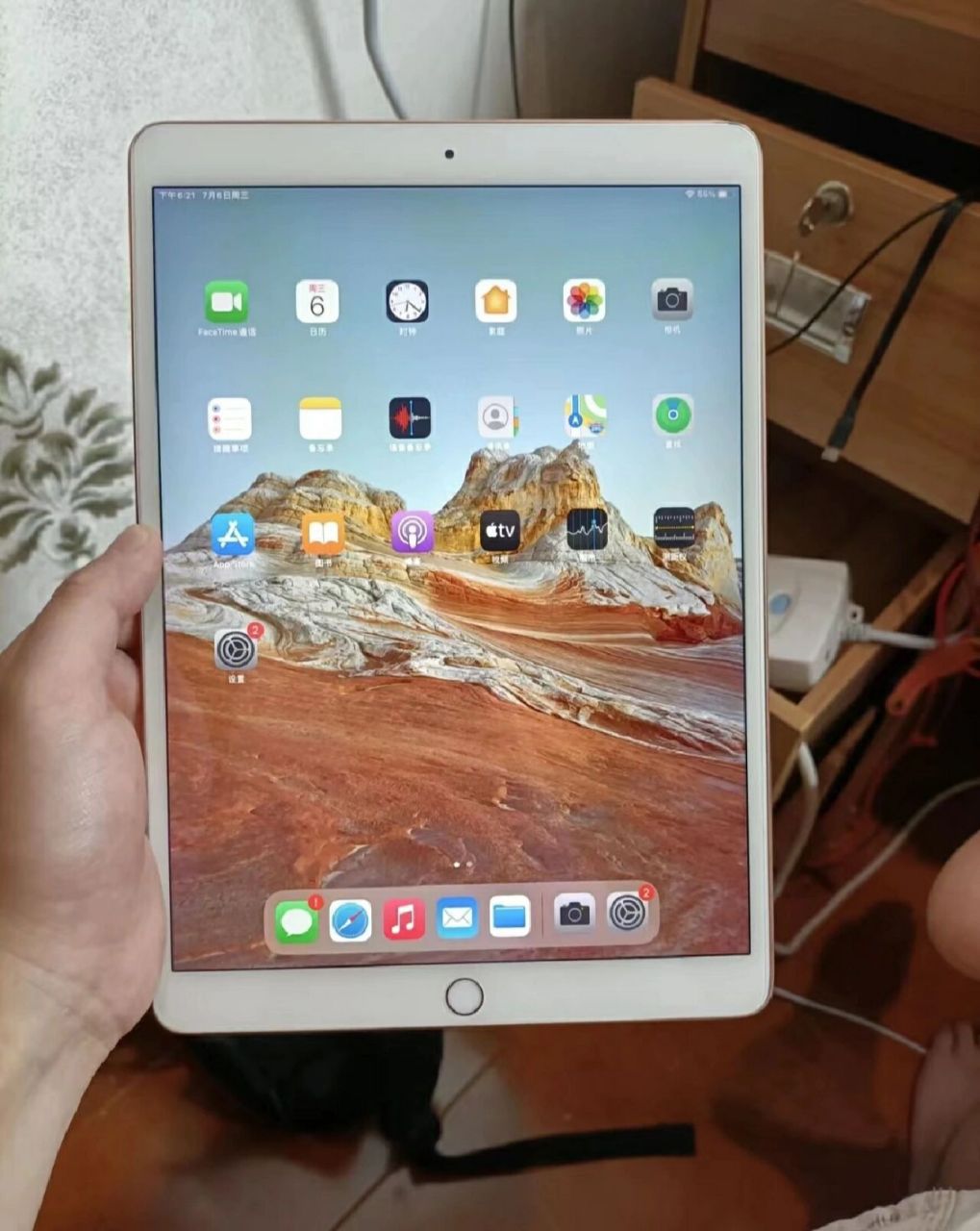 ipad air3 2019款256g 95新 型号:ipad air3尺寸:10.