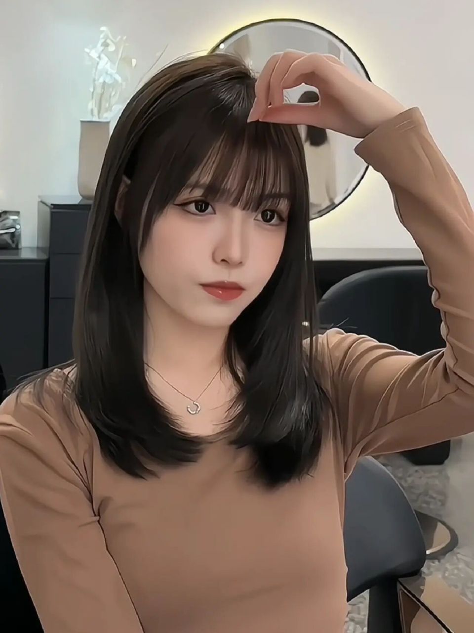 2023女生高层次中长发减龄又显脸小 96喜欢中长发的女生,一定要试试