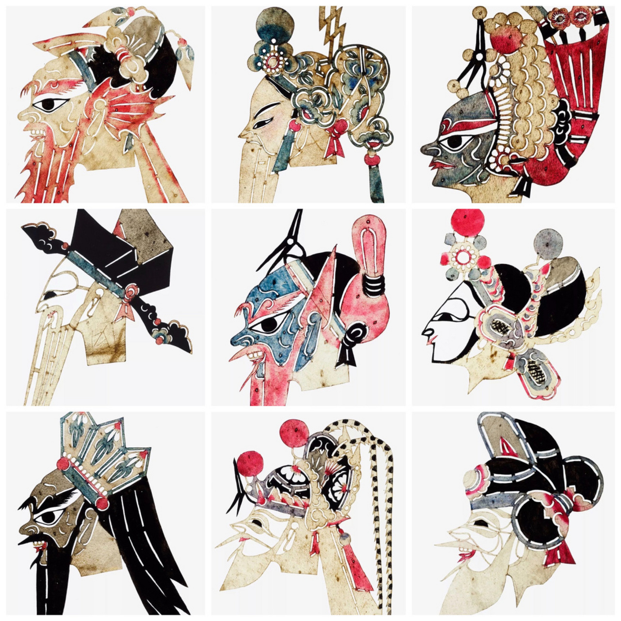 因为上一篇皮影头茬很多小伙伴感兴趣,所以这一篇附上了一些讲解,希望