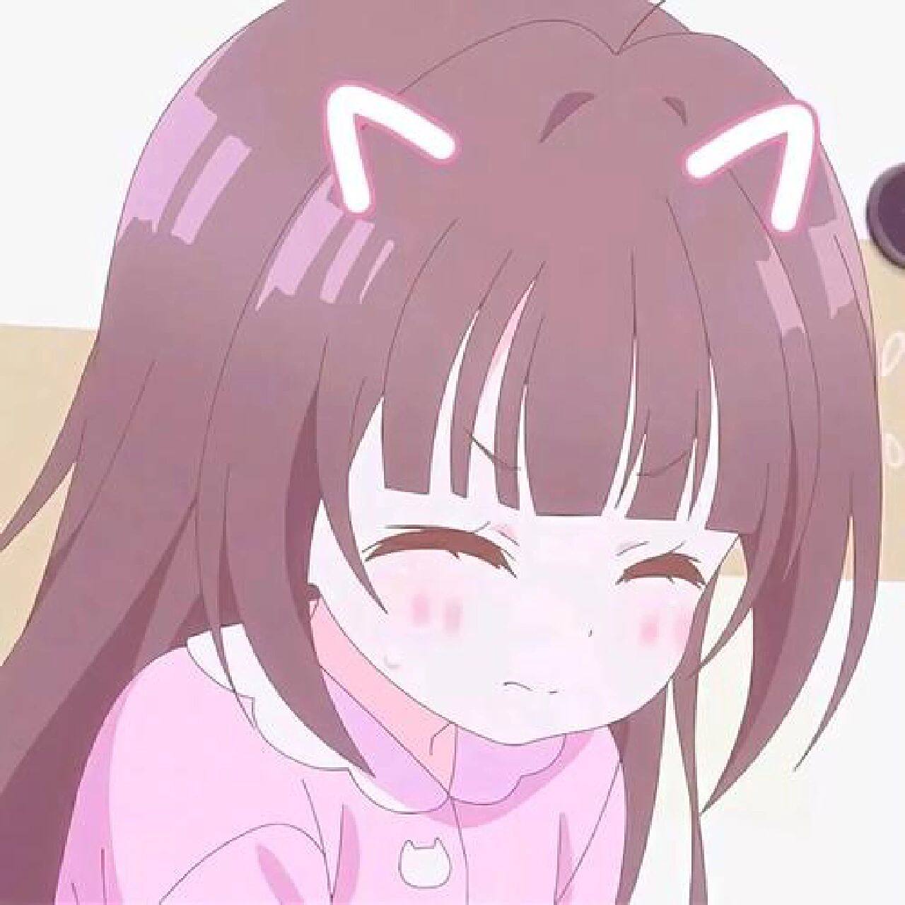 呆萌可爱的女生头像