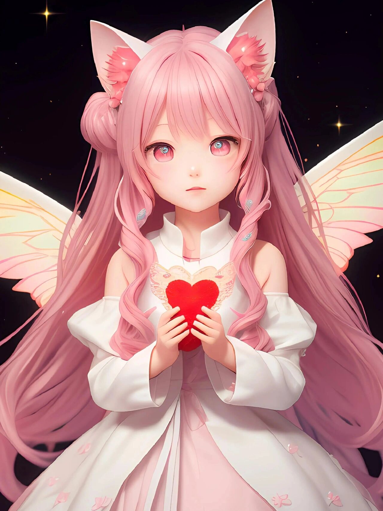 2.5d粉色天使萌宝宝