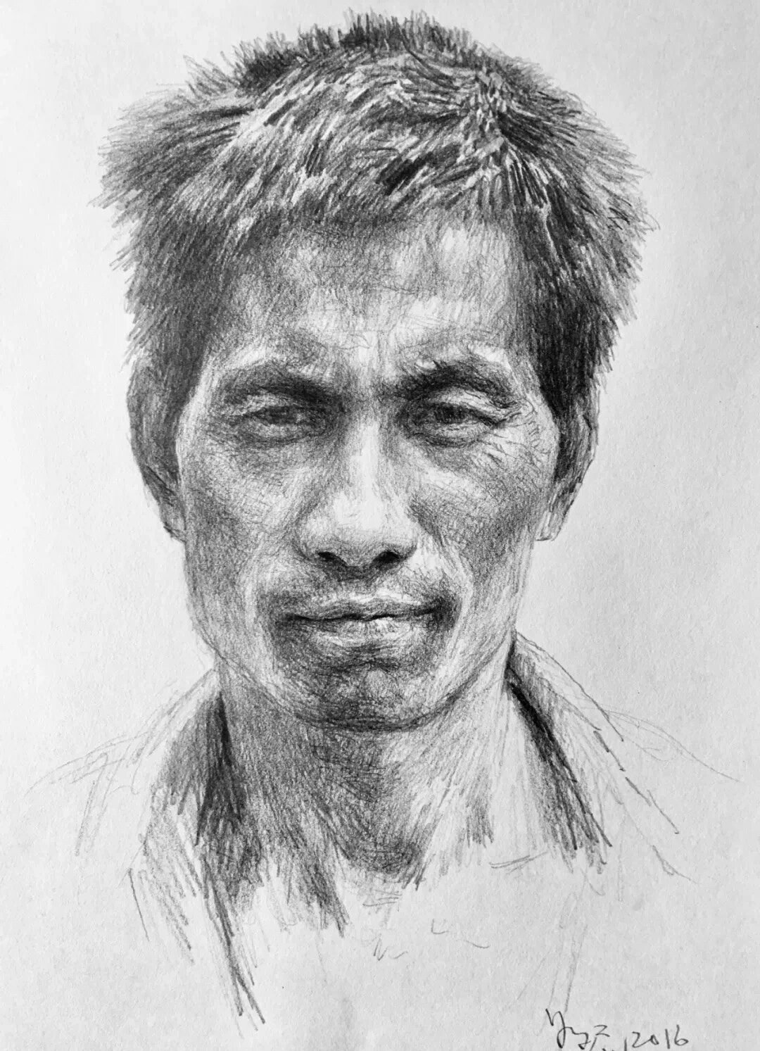 央美教授|孙为民素描速写