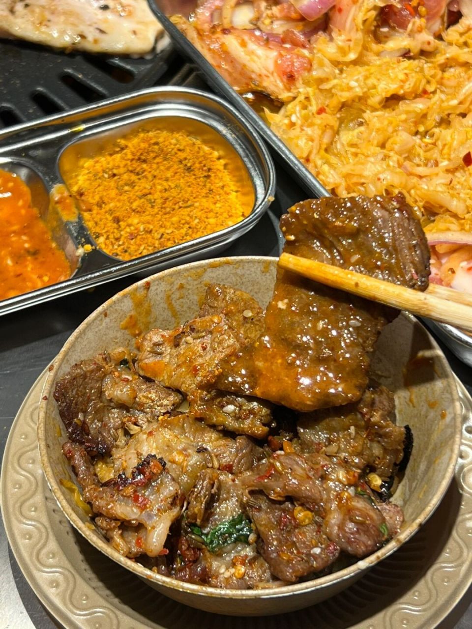 齐齐哈尔烤肉……真好吃00!