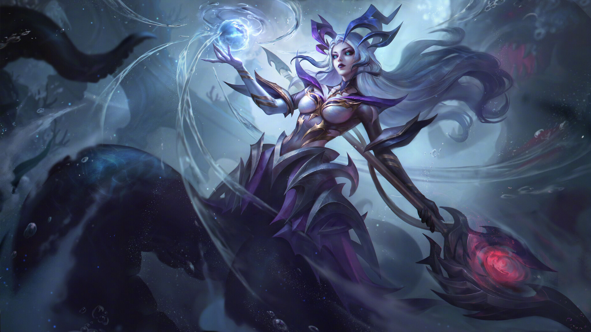 娜美  饕餮】的臻彩插画细节和设计方案是撸妹儿最爱的娜美皮肤了英雄