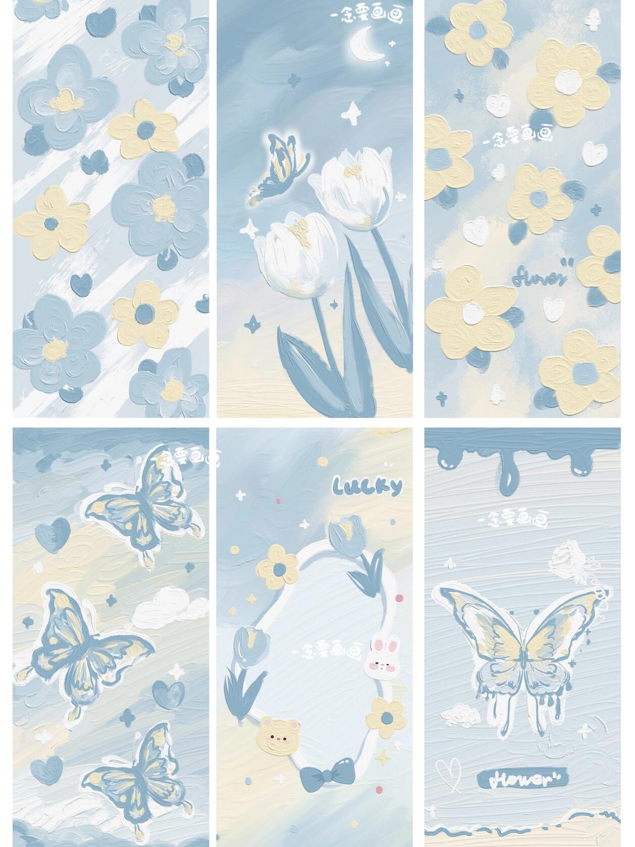 原创壁纸/清新夏季小花花