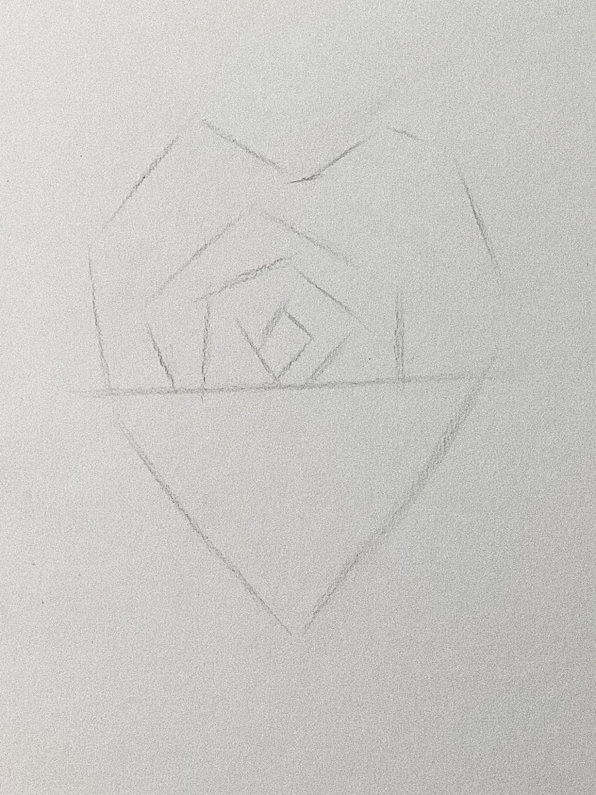 素描| 爱心玫瑰 超详细步骤图