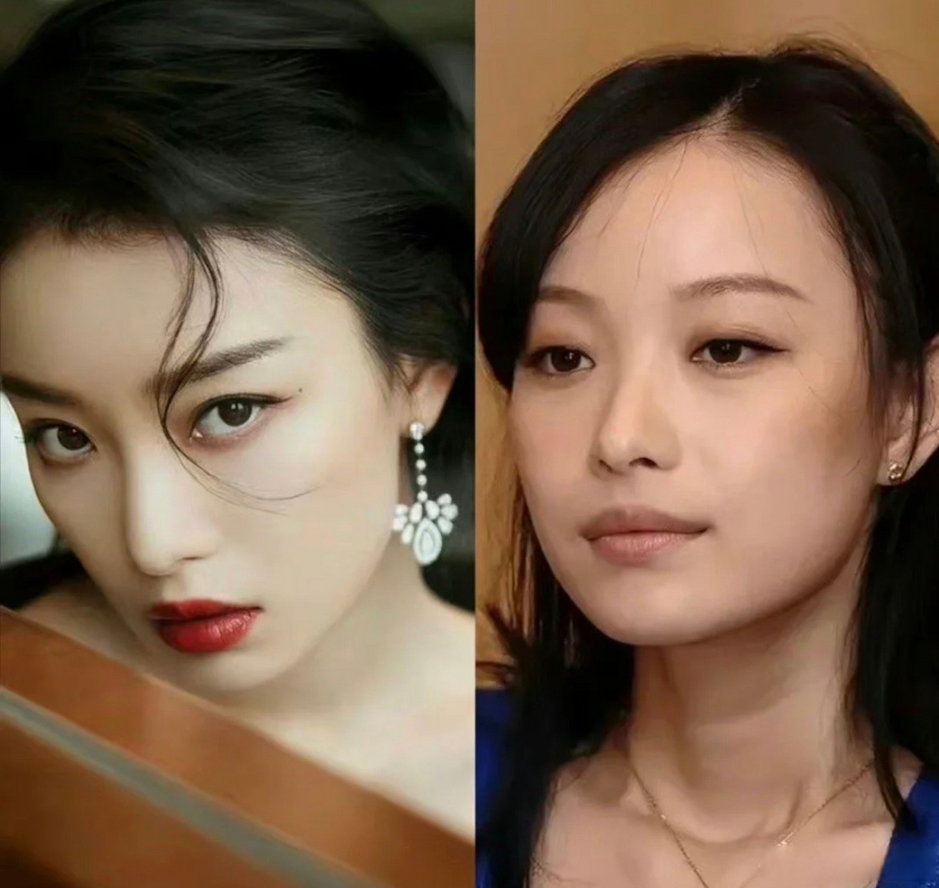 倪妮到底是怎么把腮帮子变小的啊,减肥?还是拔牙?[思考]