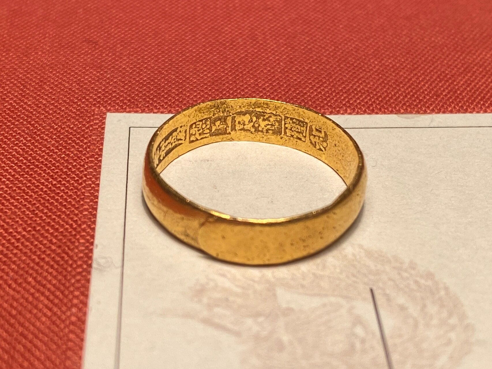 晚清民国时期老金戒指