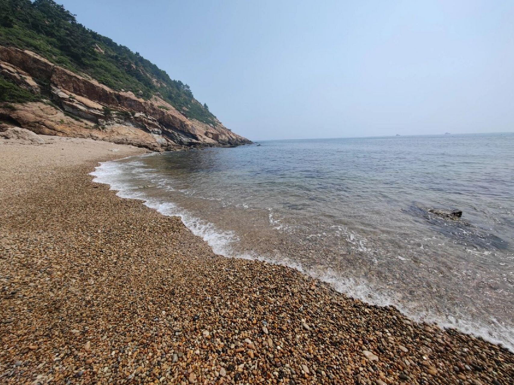大连棒槌岛海滨浴场 打卡大连棒棰岛,门票20,进景区后徒步1.