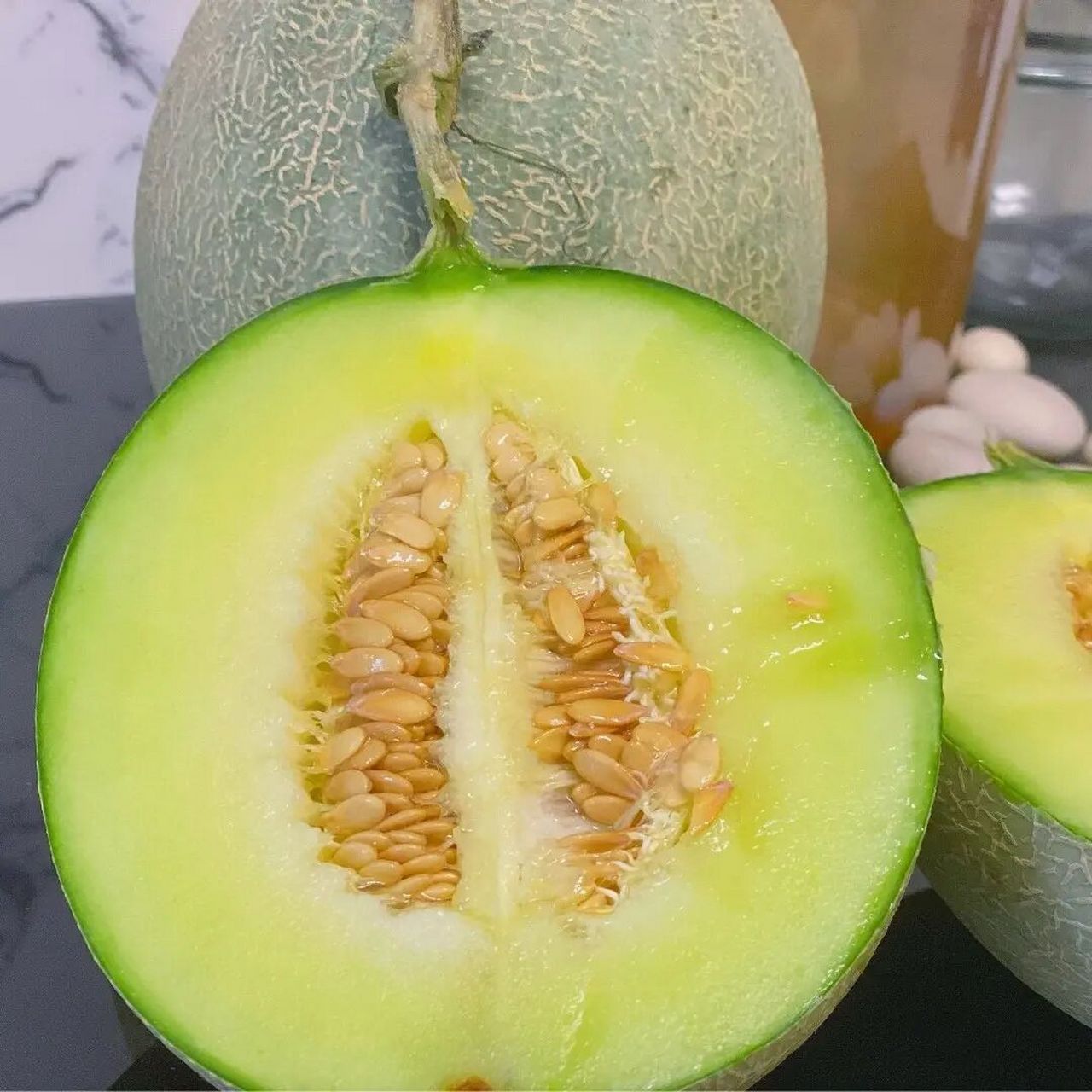 【海南玫珑瓜】 90海南玫珑瓜 蜜瓜界的"哈根达斯"90 冰激凌般的